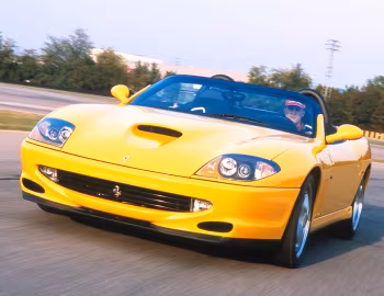 Ferrari 550 Barchetta Pininfarina Pre-produzione, Michael Schumacher