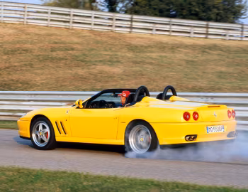 Ferrari 550 Barchetta Pininfarina Pre-produzione, Michael Schumacher