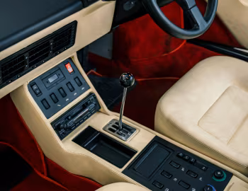 Intérieur Ferrari Mondial T [UK-spec] '1989–93