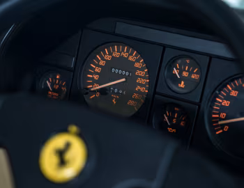 Tableau de bord Ferrari Mondial T [UK-spec] '1989–93