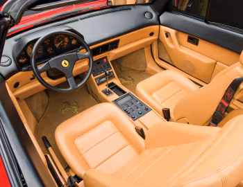 Intérieur Ferrari Mondial T Cabriolet [North America] '1989–93