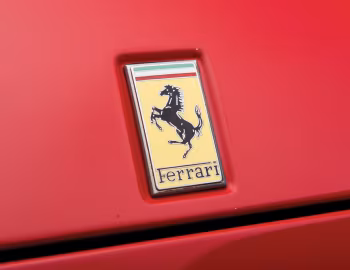 Logo Ferrari Mondial T Cabriolet [North America] '1989–93