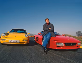 Porsche 911 Turbo 3.6 Coupe, Ferrari 512 TR, Walter Röhrl