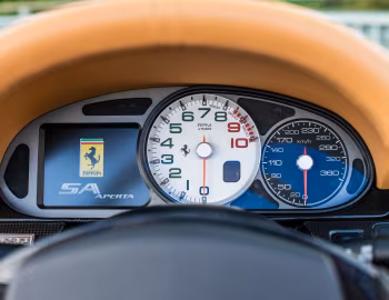 Tableau de bord Ferrari SA Aperta (#182510) '09.2011