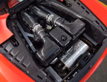Sous la capuche Ferrari Scuderia Spider 16M [Worldwide] '2008