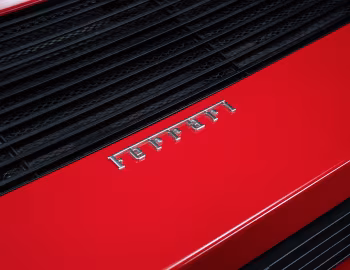 Logo Ferrari Testarossa [France] '1984–87
