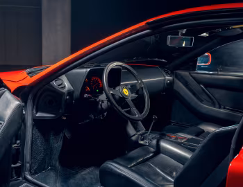 Intérieur Ferrari Testarossa [Worldwide] '1986–87