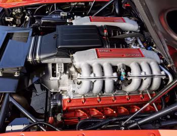 Sous la capuche Ferrari Testarossa [UK-spec] '1987–91