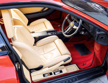 Intérieur Ferrari Testarossa [UK-spec] '1987–91