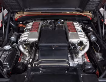 Sous la capuche Ferrari Testarossa [UK-spec] '1986–87