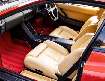 Interior Ferrari Testarossa [UK-spec] '1987–91