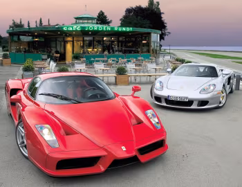 Porsche Carrera GT, Enzo Ferrari