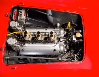 Bajo el capó Ferrari 166 Spyder Corsa (#014I) '05.1948