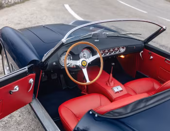 Interior Ferrari 250 GT California Passo Corto (fari coperti) (#2955GT) '09.1961