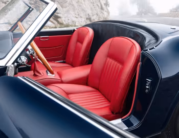 Interior Ferrari 250 GT California Passo Corto (fari coperti) (#2955GT) '09.1961