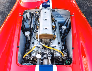 Sous la capuche Ferrari 410 Sport Speciale Spyder (#0592CM) '12.1955