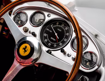 Tableau de bord Ferrari 625 TRC / 250 Testa Rossa (#0672MDTR) '03.1957