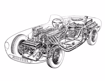 Ferrari 750 Monza Spyder (#0502M) '03.1955