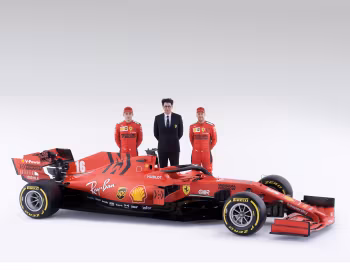 Sebastian Vettel, Mattia Binotto, Ferrari SF1000, Charles Leclerc