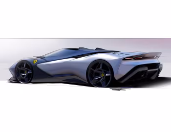 草图 Ferrari SP-8 '10.2023