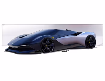 草图 Ferrari SP-8 '10.2023