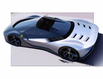 草图 Ferrari SP-8 '10.2023