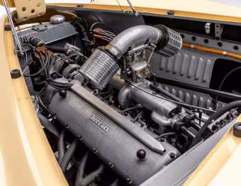 Sous la capuche Ferrari 166 Inter Cabriolet (#033S) '11.1949