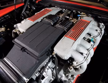 Sous la capuche Ferrari Testarossa [North America] '1987–91