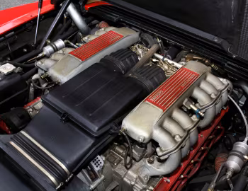 Bajo el capó Ferrari Testarossa [UK-spec] '1984–87