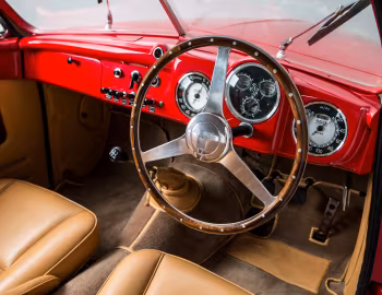 Front Panel Ferrari 166 Inter Coupé (#027S) '1949