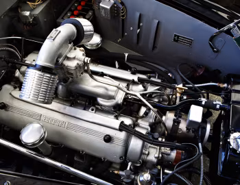 Under The Hood Ferrari 212 Inter Coupé (#0175E) '1951