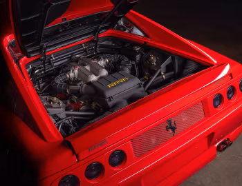 Sous la capuche Ferrari 348 tb Zagato Elaborazione (#90069) '1992