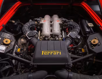 Sous la capuche Ferrari 348 tb Zagato Elaborazione (#90069) '1992