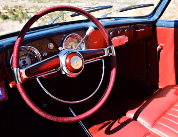 Interior Fiat 1100 Cabriolet (103) '1953