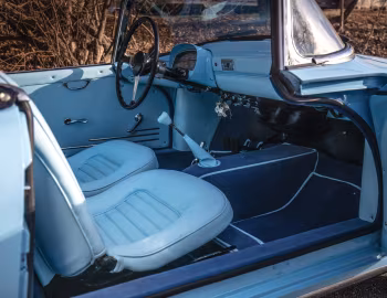 Interior Fiat 1200 Spyder '1957–59