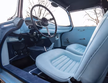 Panel frontal Fiat 1200 Spyder '1957–59