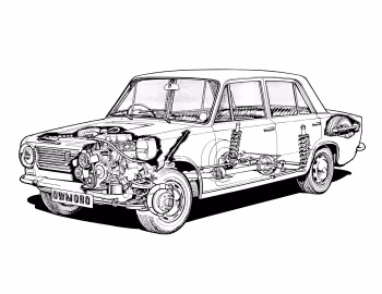 Fiat 124 [UK-spec] '1966–70