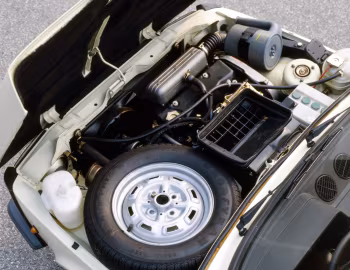 Bajo el capó Fiat 127 Diesel '1981–83