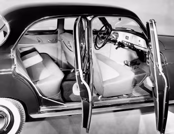Interior Fiat 1400 B (101) '1956–59