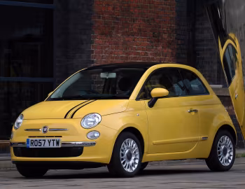 Fiat 500 Lounge [UK-spec] (312) '2008–15