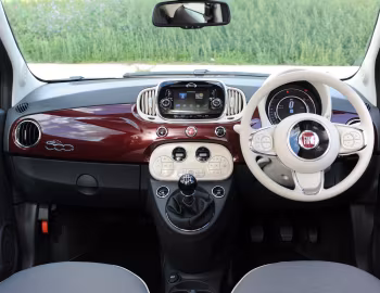 Panel frontal Fiat 500 [UK-spec] (312) '2015–20