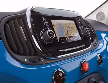 Interior 2018–19 Fiat 500 [North America] (FF) '2018–19