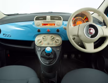 Panel frontal Fiat 500 "Colour Therapy" [UK-spec] '2012–14
