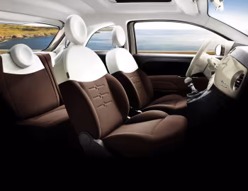 Интерьер Fiat 500 "Colour Therapy" '2012–14