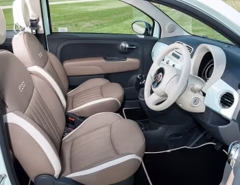 内饰 Fiat 500 Cult [UK-spec] '2014–15