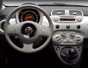 Panel frontal Fiat 500 Cult [Brazil] '2011–pr.