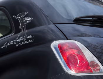 Fiat 500 "La Petite Robe Noire" by Guerlain [France] '2014