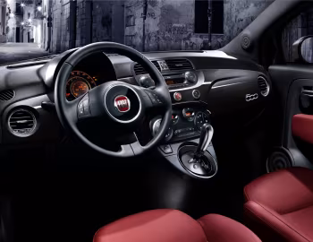 Panel frontal Fiat 500 "Matt Black" '2010–12