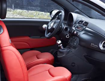Interior Fiat 500 "Matt Black" '2010–12