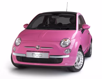 Fiat 500 Pink [UK-spec] '2010
